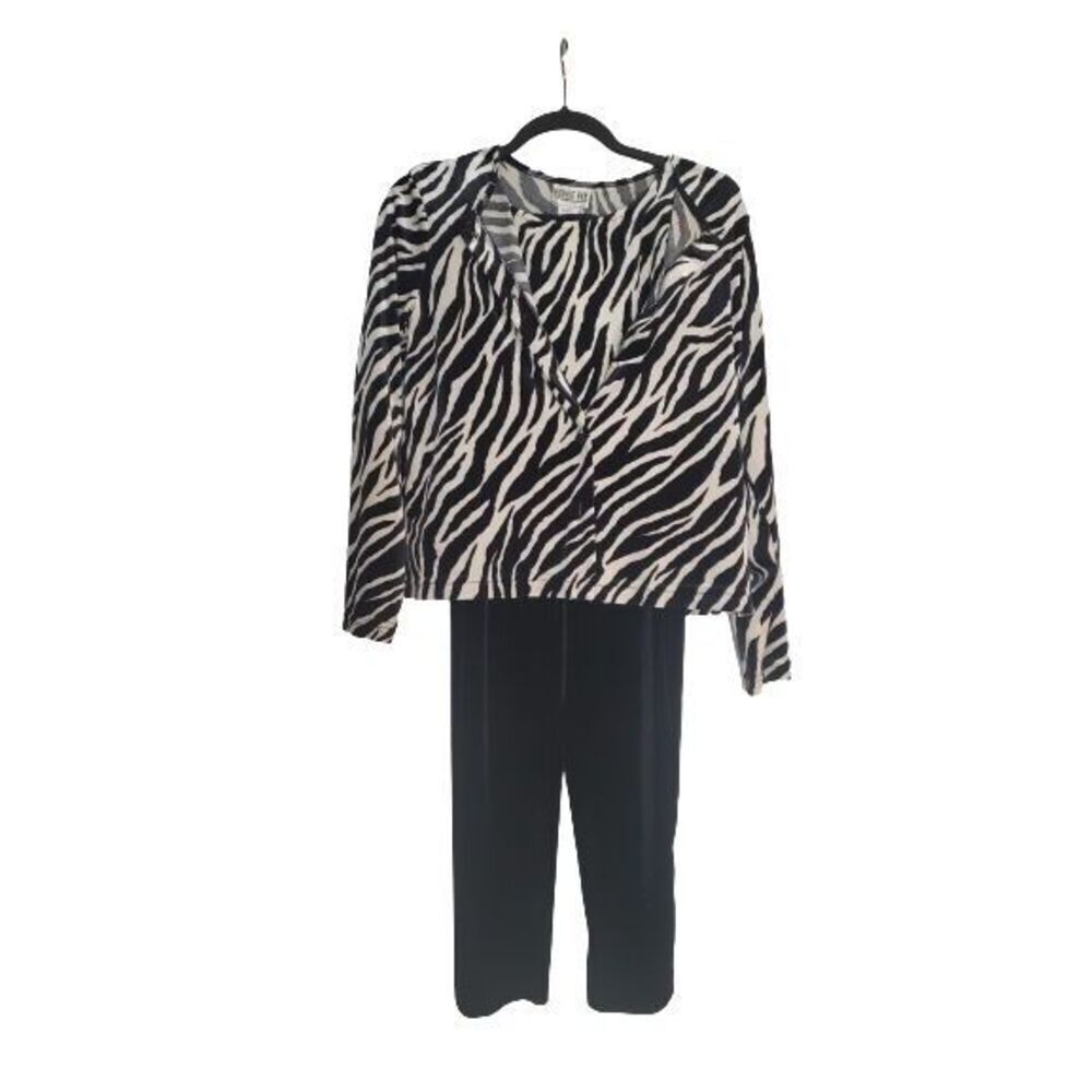 Robbie Bee Velour Pants, Tank, And Jacket 3 Piece Set Size 10P.